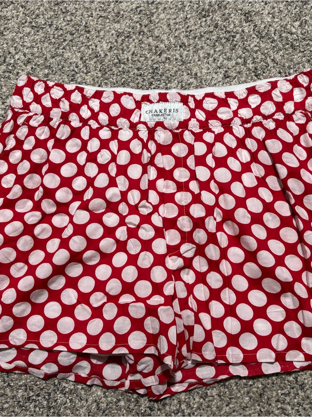 Chakeris Red Polka Dot Women’s Shorts